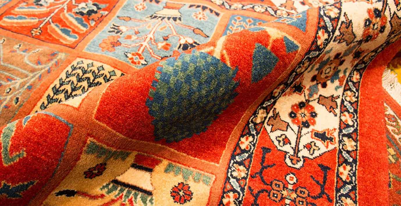 نقش رنگ های سنتی و صنعتی در فرش - قالیشویی چلسی