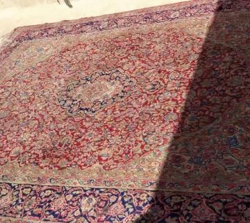 کمرنگ شدن فرش بر اثر شستشو - قالیشویی چلسی